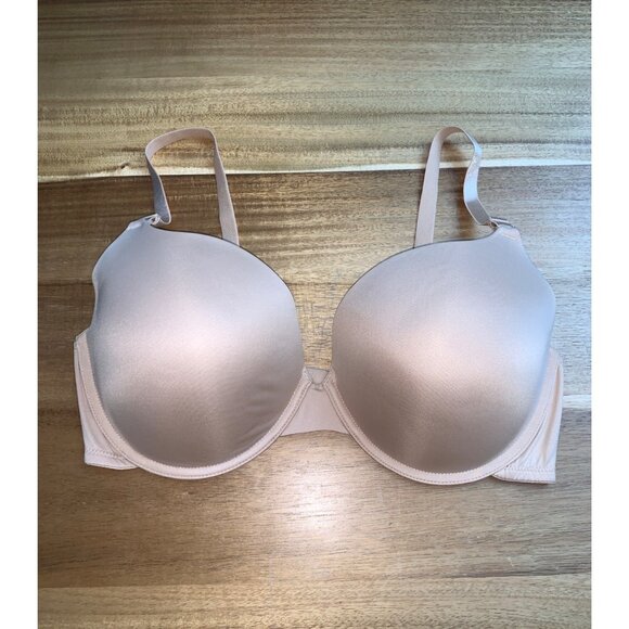 Maidenform Beige Adjustable Straps Convert To Criss-Cross Push Up Bra 40DD - Picture 2 of 12